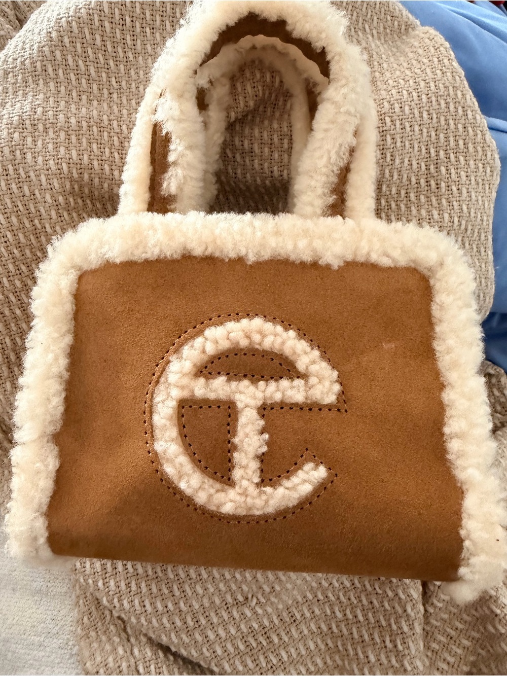 Ugg x Telfar Small Shearling Shopper - Roasted Chestnut